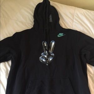Nike Air Foamposite One Abalone hoodie